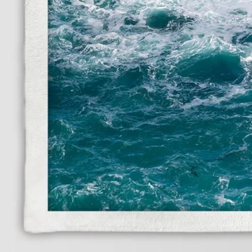 Ocean Soft Sherpa Blanket