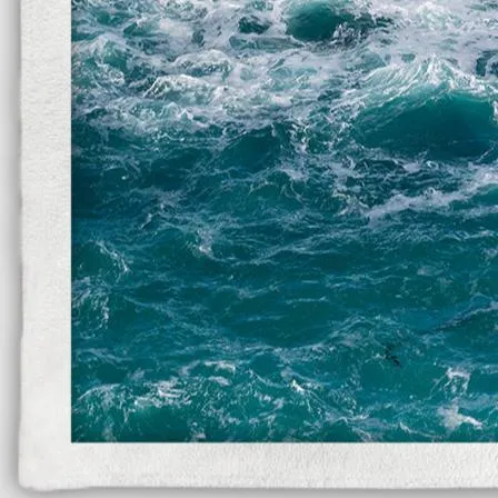 Ocean Soft Sherpa Blanket