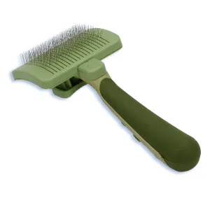 Safari® Dog Self-Cleaning Slicker Brush