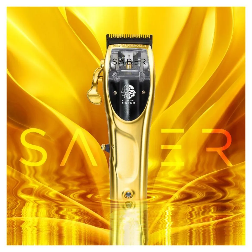 S|C Saber Cordless Digital Brushless Motor Metal Clipper