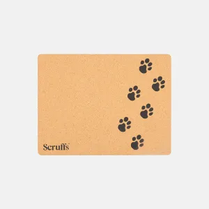 Scruffs Cork Paw Print Placemat