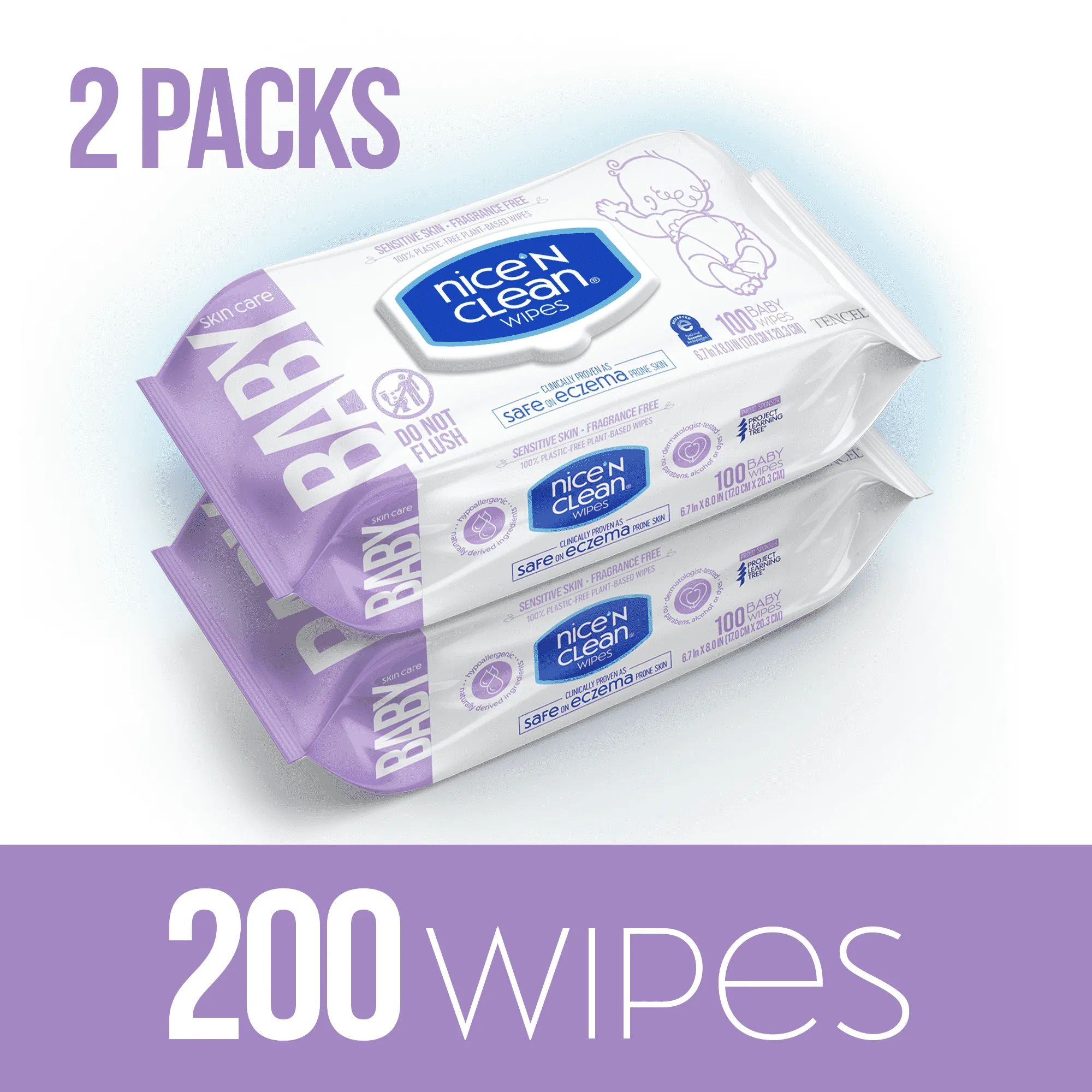 Skin Care Baby Wipes - Unscented