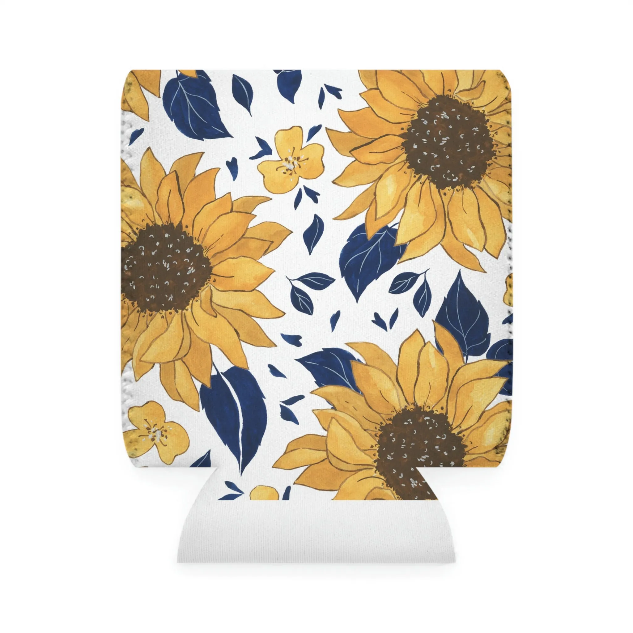 sunflower Can Cooler Sleeve