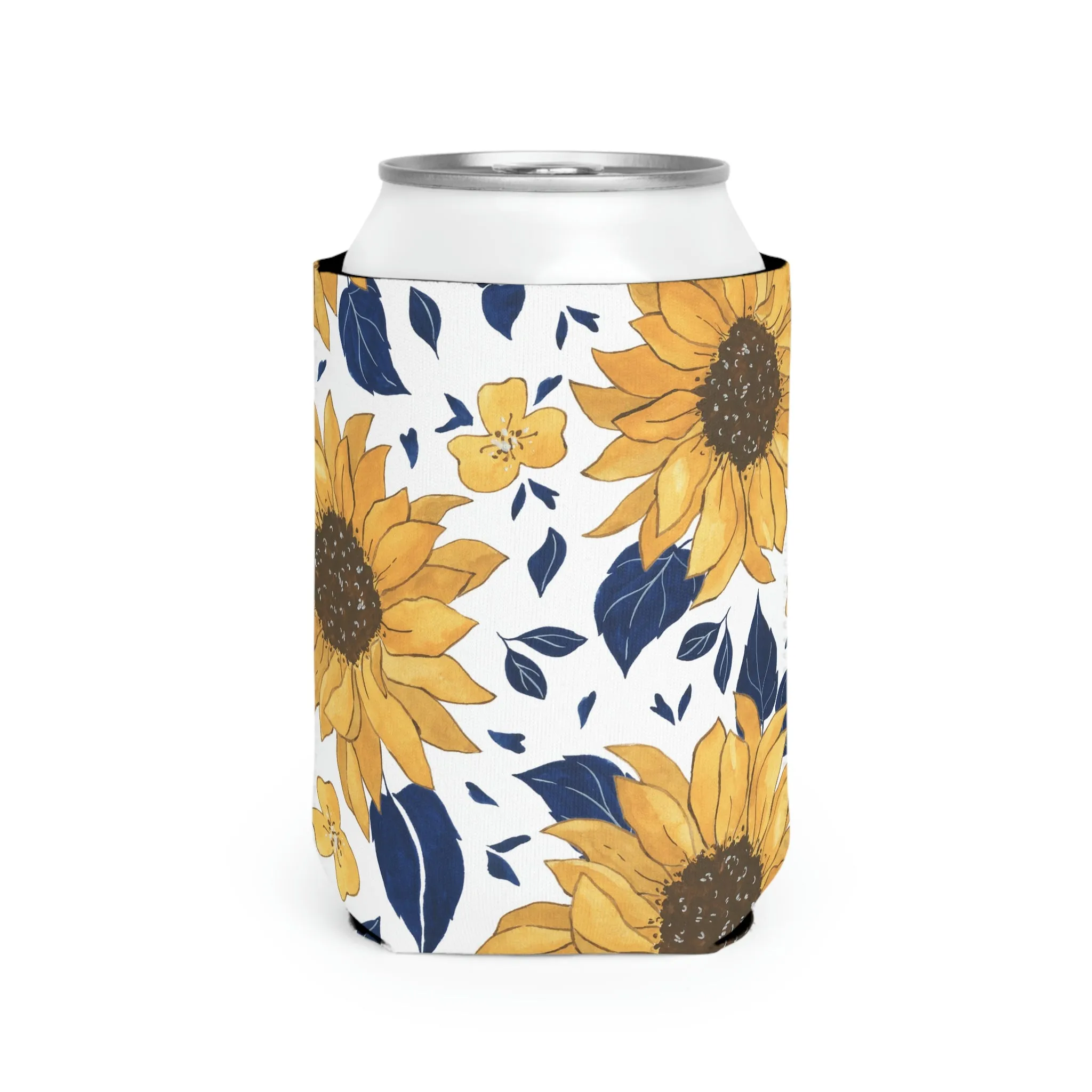 sunflower Can Cooler Sleeve