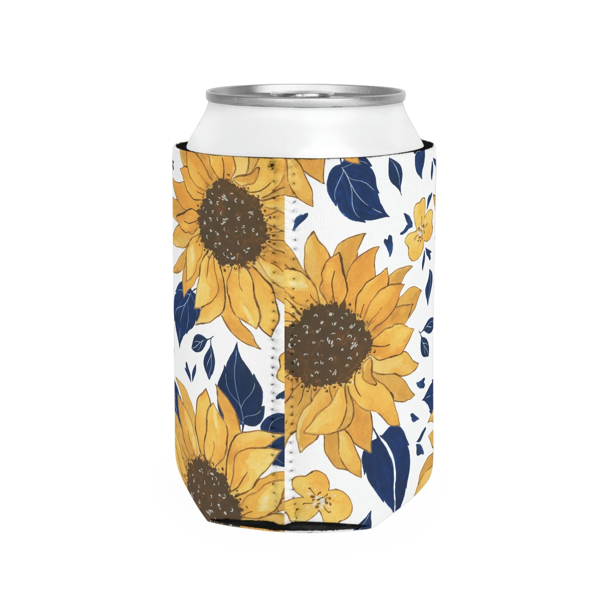 sunflower Can Cooler Sleeve