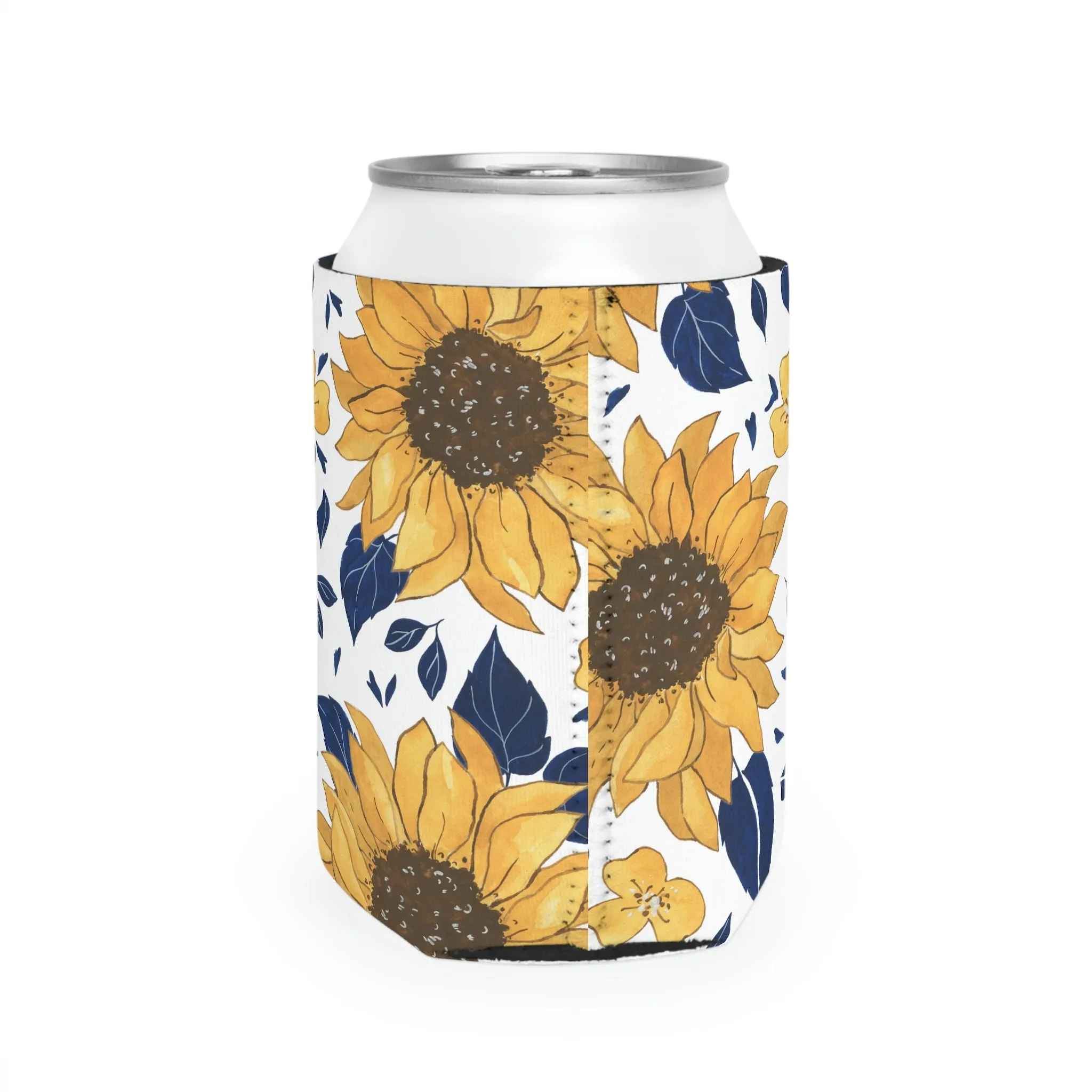 sunflower Can Cooler Sleeve