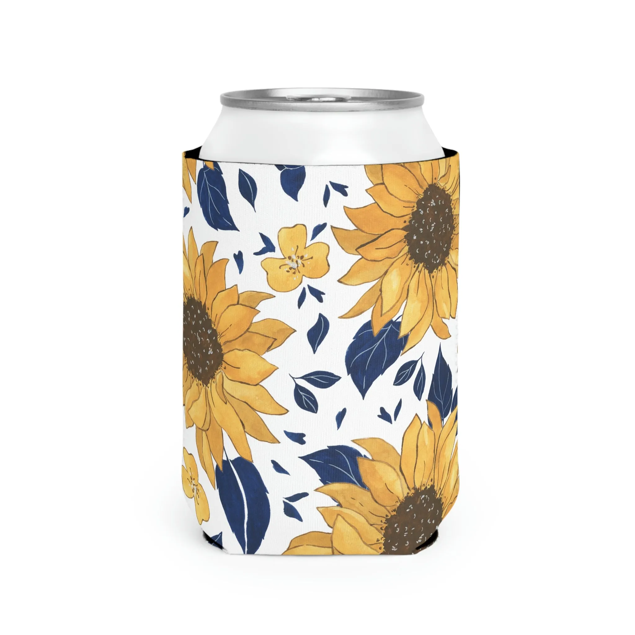 sunflower Can Cooler Sleeve