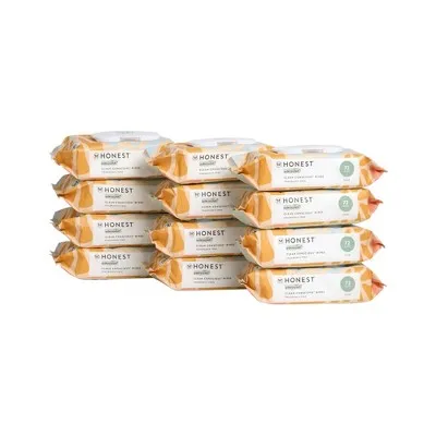 The Honest Company Plant-Based Baby Wipes made with over 99% Water - Sunburst - 864ct