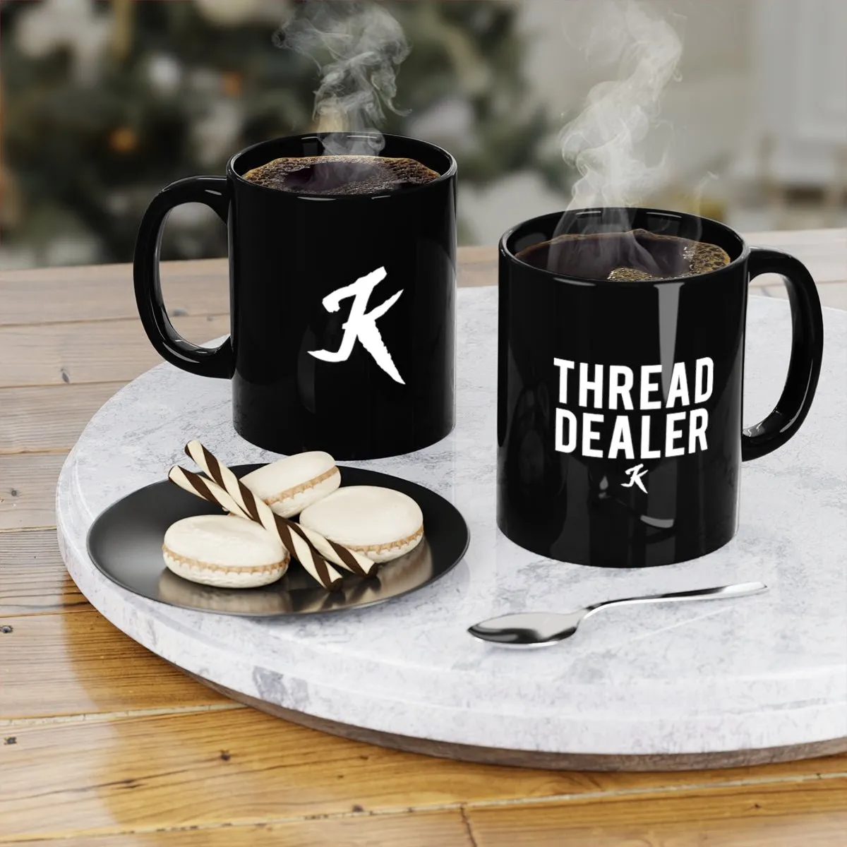 Thread Dealer Mug - Black