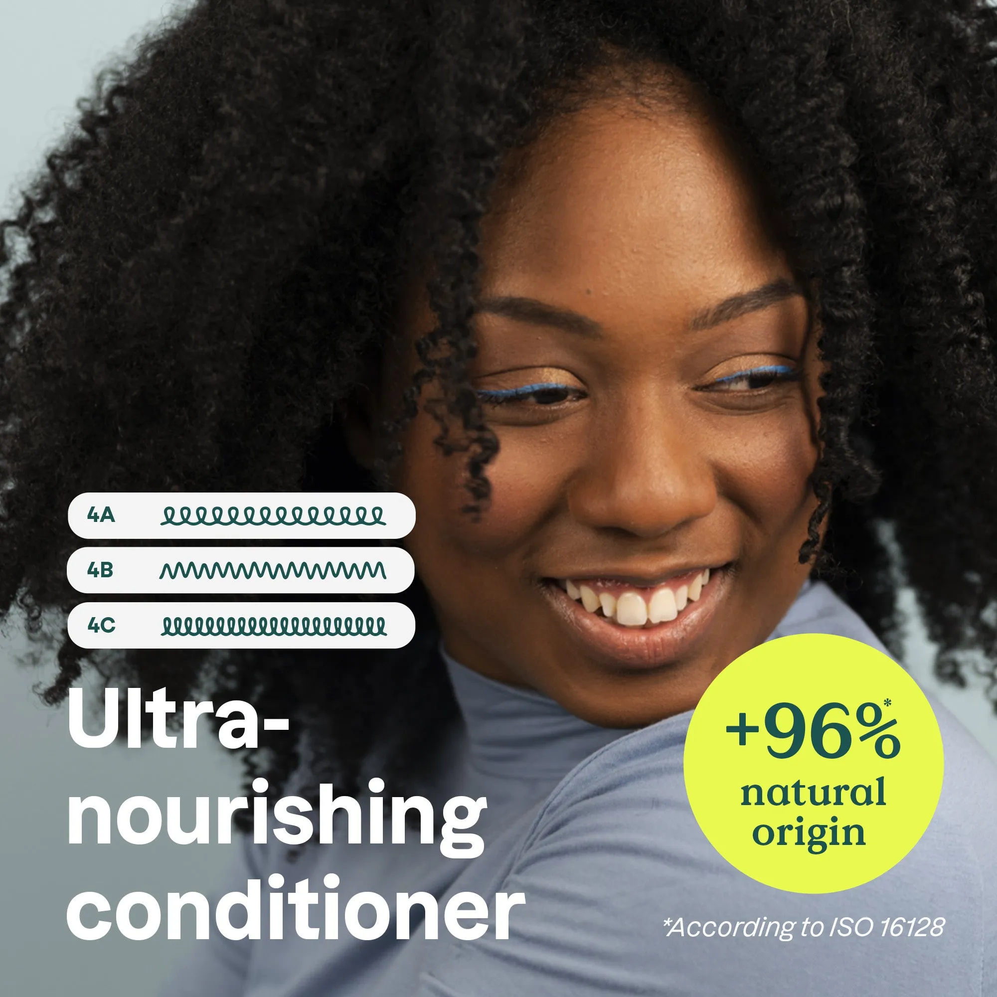 Ultra-nourishing conditioner : SUPER LEAVES™