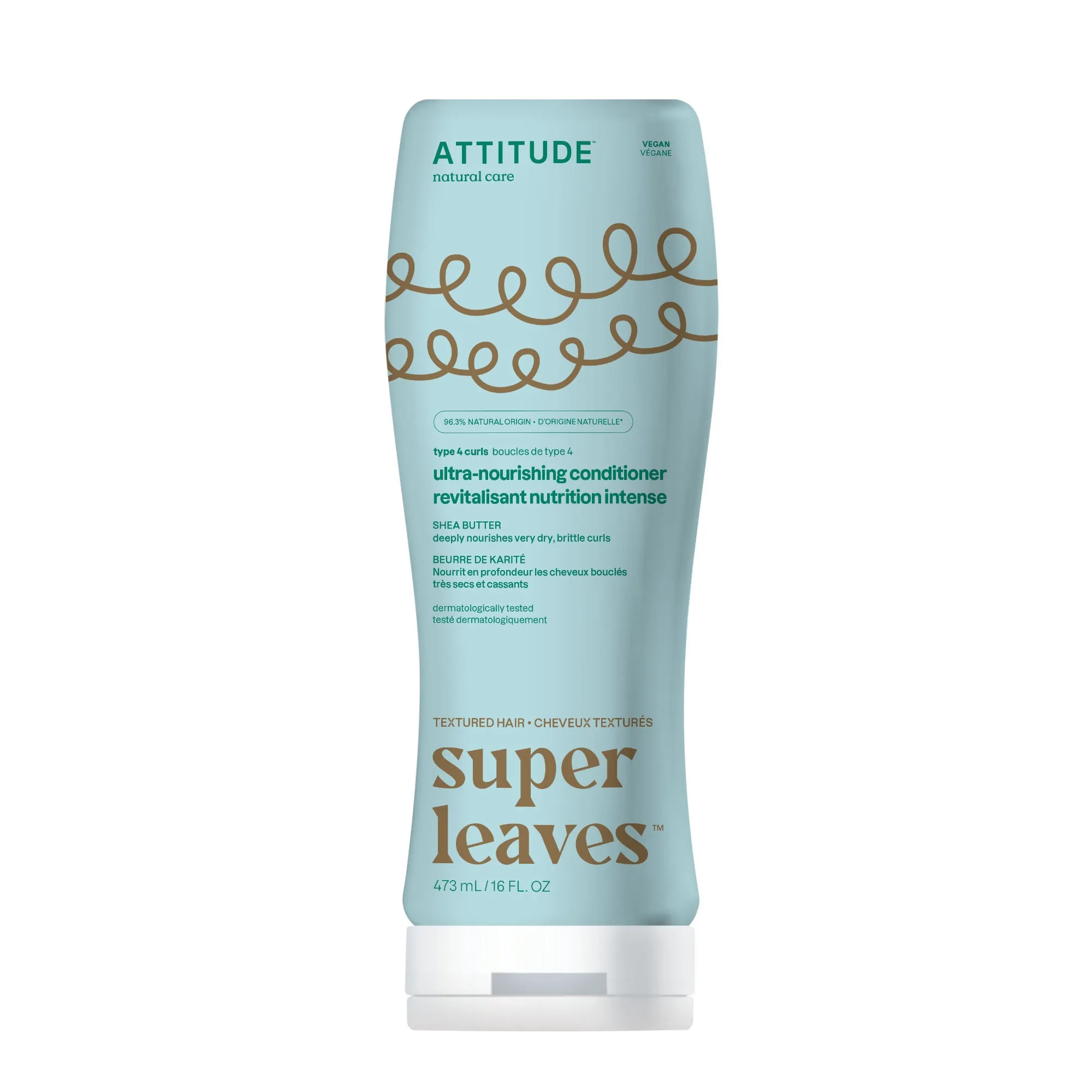 Ultra-nourishing conditioner : SUPER LEAVES™